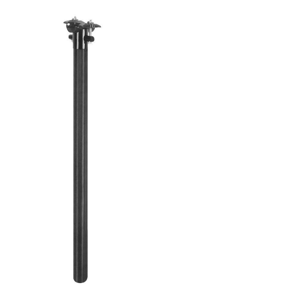 LUOKEKE Bike Seat Post Long Aluminium Bicycle Seatpost 27.2/31.6/33.9mm Diameter Dropper Seatpost 580mm Bicycle Seat Post(Black 33.9x580mm)