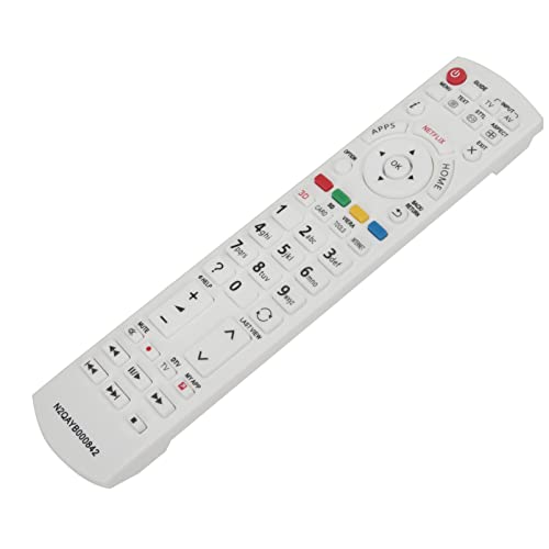 ALLIMITY N2QAYB000842 Replace Remote Control fit for Panasonic Viera TV TX-L42ET60E TX-P55VTW60 TX-40DS630E TX-50DX750F TX-L50DT60E TX-32AS600Y TX-48AS640B TX-60ASR650 TX-LR55ET60 TX-40CSW524-S - Image 2