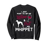 Photo Gallery whippet dog wine lover owner christmas birthday gift felpa Photo Gallery whippet dog wine lover owner christmas birthday gift felpa