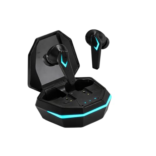 Image of iFAST GM05 True Wireless Stereo Gaming Earbuds, Quad Mic ENC for Clear Calls, Bluetooth 6.0, Low Latency Gaming, RGB LED, Type-C Fast Charge, 5H /40H Playtime, IPX5 | Black