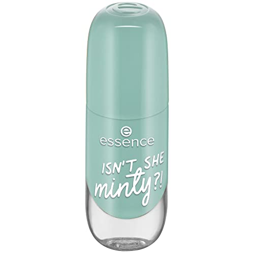 Image of Essence gel nail colour 40 ISN'T SHE minty?!, gel nail polish, high-shine finish, long-lasting colour, 8 ml