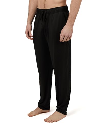 32 DEGREES Men's Cool Classic Sleep Pant | Anti-Odor | 4-Way Stretch | Moisture Wicking, Black, M