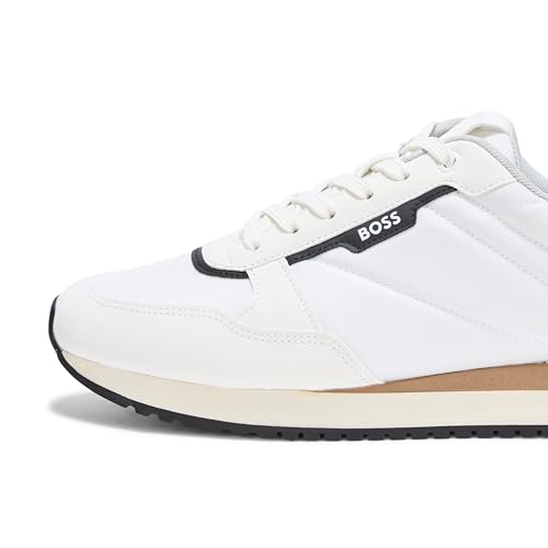 Image of BOSS Men's Kai Retro Low Profile Sneakers