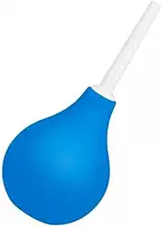 Ducha Importada Pessoal 230 ml com Bico Aplicador Flexível 6 cm - Azul