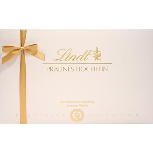 Lindt Schokolade | Pralinés Hochfein Schachtel | 500g | 49 Pralinen in 23 köstlichen Sorten, teilweise mit Alkohol | Pralinen-Schokoladen-Geschenk
