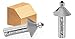 Amana Tool - 49416 Carbide Tipped Chamfer 60° x 2-1/2 Dia x 11/16 x 1/2