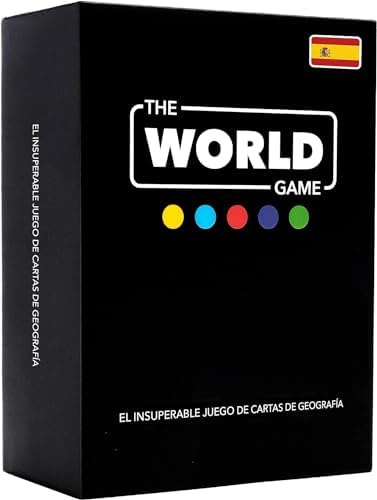 The World Game - Geography Card Game - Educational Board Game for...