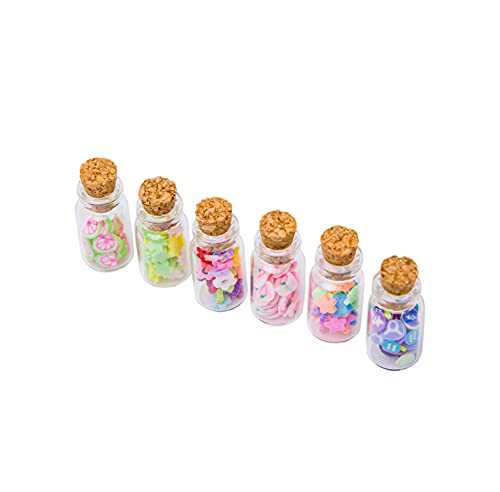 Birostiana 30Pcs Miniature Dollhouse Accessories 1:12 Miniatures Food Jar Fruit Slices Candy Snack Glass Bottle Mini Diy Decor Ornament For Miniature Dollhouse Kitchen Party Kit #TOP2