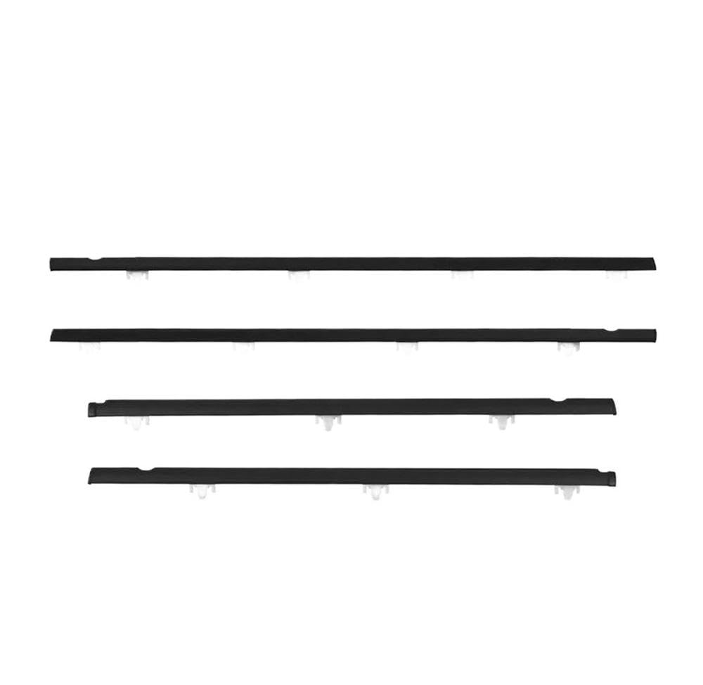 Bgdolpbu One Color Spare Parts For Nissan Sentra B13 For Tsuru For Sunny Sedan 1990-1994 4 Door Window Weatherstrip Belt 80820-50Y01