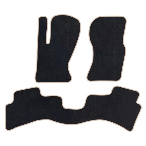 Tapis voiture Velar L560 beige protection plancher pour voyages et sorties en famille