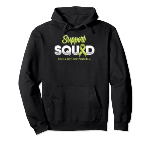 Support Squad Muscular Dystrophy Awareness Strong Men Women Pullover Hoodie