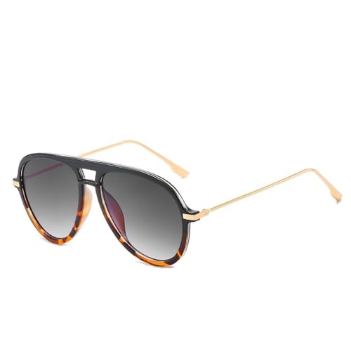 Lunettes de soleil surdimensionnées anti éblouissement conduite UV400 monture métal