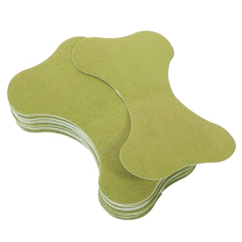 NIYANGLE 50 Hojas Pegatinas De Salud De Moxibustion Parche De Rodilla De Uso Diario Pegatina De Moxibustión Caliente Cómodo Parche De Moxibustión Parche Autoadhesivo Para La Rodilla Ajenjo