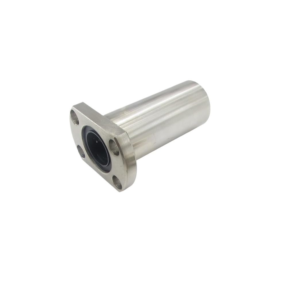 Rodamientos de Bolas de Movimiento Lineal con Brida Ovalada Larga P4 LMH6LUU/8/10/12/13/16/20/25/LMH30LUU for Piezas CNC de Impresora 3D.(LMH10LUU 10x19x55x40mm)
