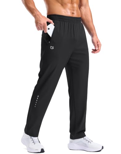 Men's Sweatpants with Zipper Pockets 