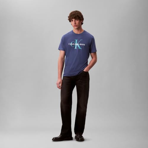 Image of Calvin Klein Men's Monogram Logo Crewneck T-Shirt
