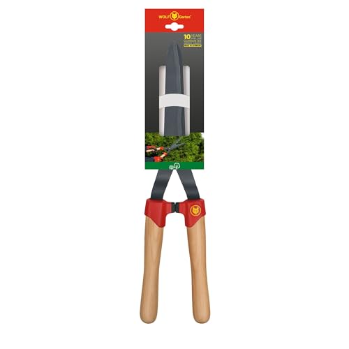 WOLF-Garten | Heckenschere HS-WW mit Wellenschliff und Holzgriff; 73AHA007650
