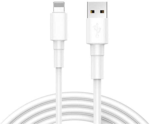 REEKIN [1x USB 2.0 Stecker A - 1x Apple Lightning-Stecker 1m Weiß Cover