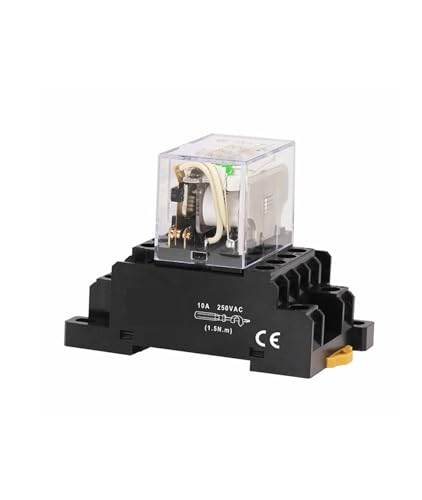Relais intermédiaire CKL-4CS pour câblage d'armoire électrique 220V