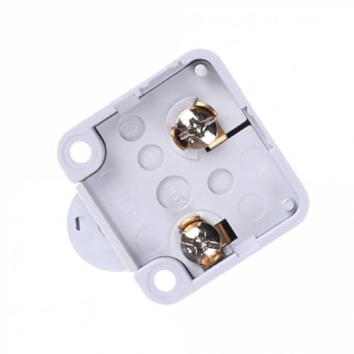 4 x Door Contact Switches Cabinet Switch Contact Switch 2A 250V Chest Switch Door Switch for Furniture Door Furniture Switch Button Light Switch White - Image 3