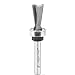 Amana Tool - 45882 Carbide Tipped Keller Dovetail 7 Deg x 7/16 Dia x 3/4 x 1/4" Shank