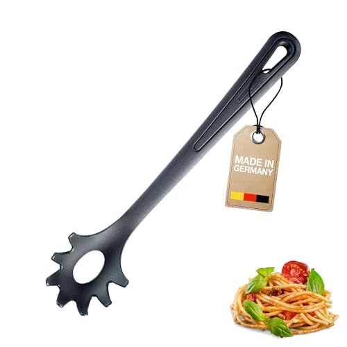 Westmark Cuchara para Pasta y Espaguetis, Longitud: 30,5 cm, Gentle, Negro, 28602270