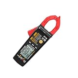 Luxshiny St190 Auto-ranging Digital Clamp Multimeter Ac Dc Current Voltage Tester Portable Electrical Repair Tool with Red Housing for Electricians and Industrial Use