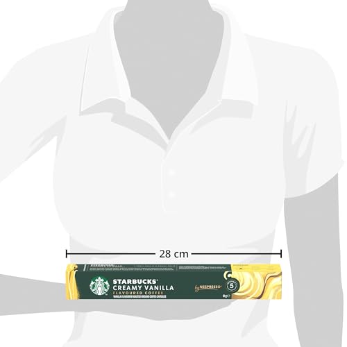 Starbucks Creamy Vanilla Pack of 8 by Nespresso Original Line Coffee Capsules - Image 6