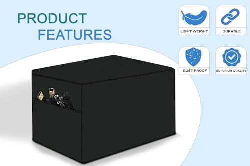 Image of The Furnishing Tree Polyester Waterproof Printer Cover - Compatible with Auto Duplex Laser Brother HL-L5000D Printers, Heavy-Duty military Polyester , Dimensions in DxWxH - ( 37x39.5x25 CM)