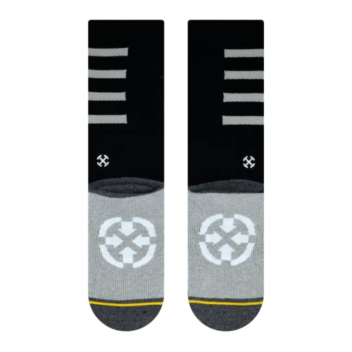 MERGE4 Performance Black Unisex Large Crew Socks3