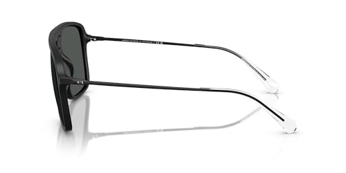 Image of Armani Exchange mens Ax4150su Universal Fit Aviator Sunglasses