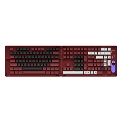 AKKO ASA Profile キーキャップ BRED ブラック&レッド Akko Bred (Black and Red) ASA Profile Keycap Set - StacksKB