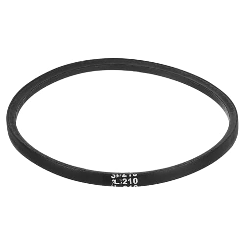 uxcell 3L210 Classic Wrapped Rubber V-Belt, 21"(533mm) Outside Circumference, 3L Profile V Belt 3/8" Width 7/32" Height