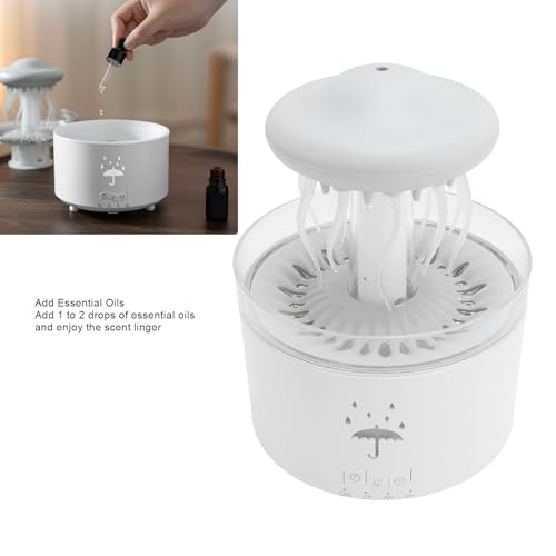 Difusor aromático eléctrico con tanque 300 ml y luz nocturna miniatura 7