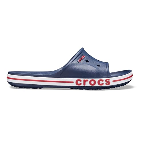 Crocs Unisex Erwachsene Bayaband Slide Badeschlappen, Navy/Pepper, 39/40 EU