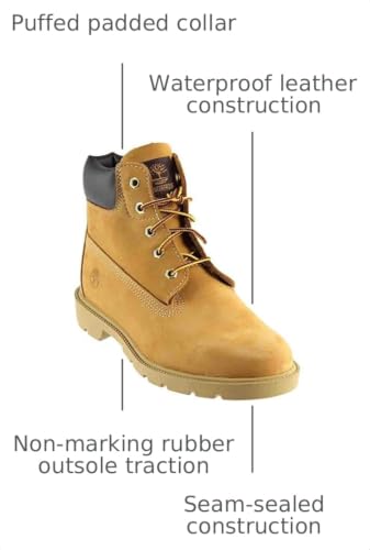 Image of Timberland Girl's 6 inch Premium Waterproof Boot (Toddler /Little Kid)