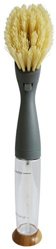 full circle cucumber bottle - Full Circle FOMO Foam Soap Dispensing Dish Brush, 1 EA, Grey