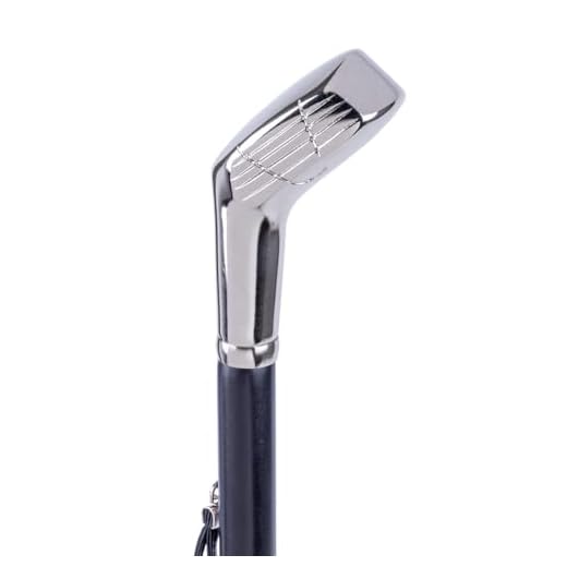 FootFitter Deluxe Long Handled Shoe Horn 27”, Nickel Plated Handle, Shoe Assist for Seniors, Long Shoe Horn - Golf Driver