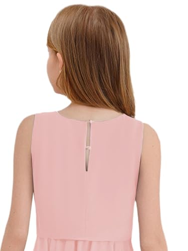 Kids Girl's Sleeveless Floral Crop Top Formal Party Vest Tank Summer Cami Tops4