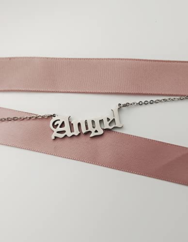 Collier couronne initiale lettre argent résistant pour adolescente - 6