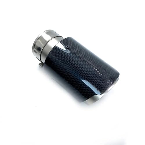 Tubo de escape coche universal para Mercedes con punta silenciador de acero inoxidable 114mm
