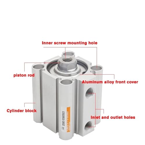 Vérin compact double effet avec interrupteur automatique intégré CQ2B