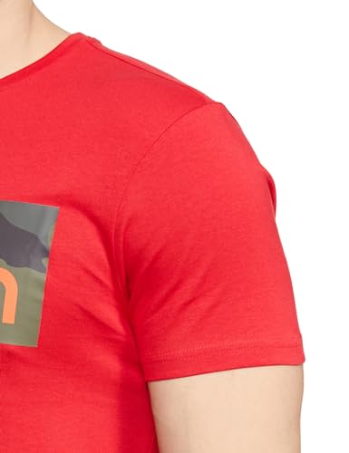 Image of UNITED COLORS OF BENETTON Men's Cotton Solid Regular Fit T-Shirt