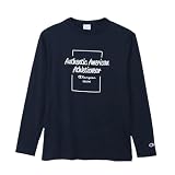 [チャンピオン] 長袖 丸首 綿100% グラフィックロゴ ロングスリーブTシャツ メンズベーシック C3-D410-370-M