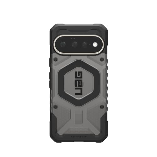 Image of Urban Armor Gear UAG Designed for Google Pixel 11 / Pixel 11 Pro Case, Pathfinder Clear - Compatible with Pixelsnap & Magnetic Charging Transparent Rugged Protective Cover - Ash /Black