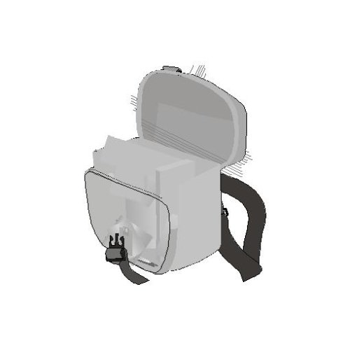 Hama TrackPack II DF 50 Colt SLR-Kameratasche schwarz/anthrazit