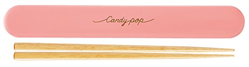 竹中 日本製 竹中 箸 キャンディポップ 箸箱セット ピンク 18cm T-76369