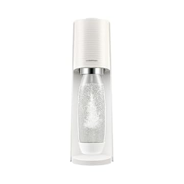 Máquina de Água com Gás Terra Branco SodaStream com Cilindro