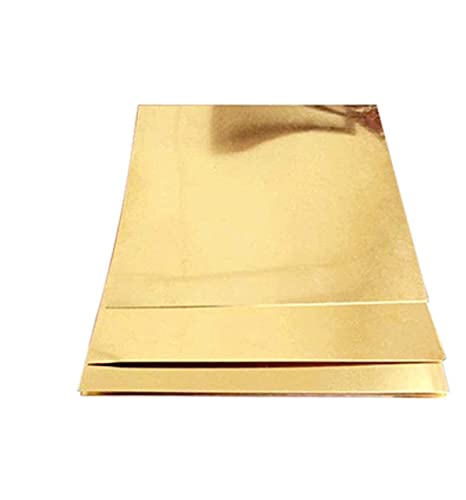 Feuille de cuivre métallique premium et plaque de laiton à structure exquise de 0,8 mm