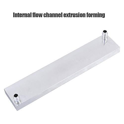 MUNEFE Aluminum Water Cooling Block, Liquid Water Cooler Heat Sink System - Image 2